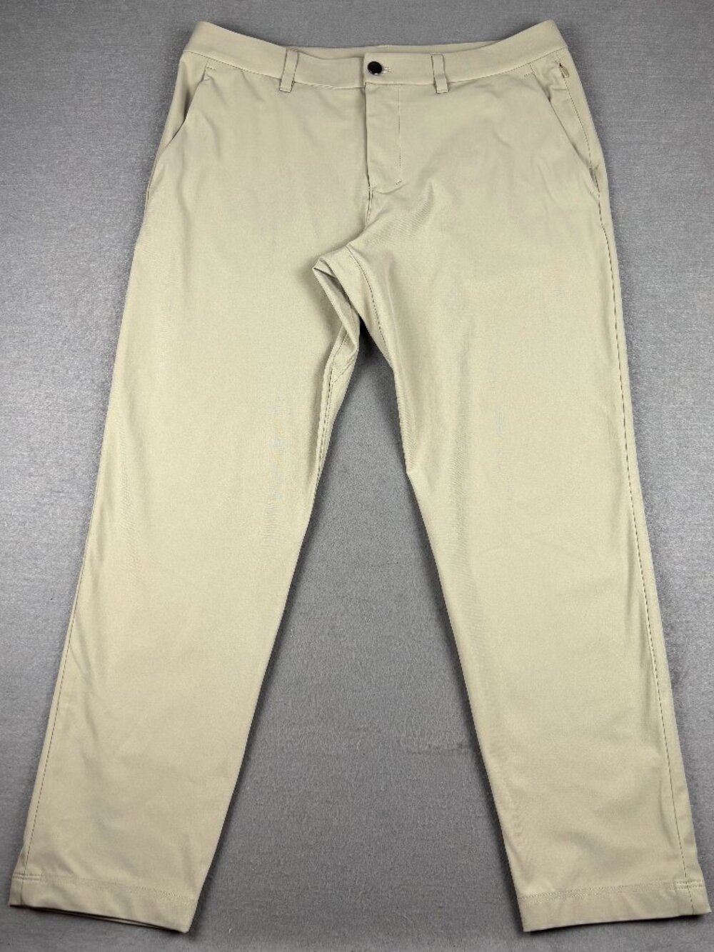 Lululemon Men's Pants 34 Khaki Beige Stretch Technical Chino 29"